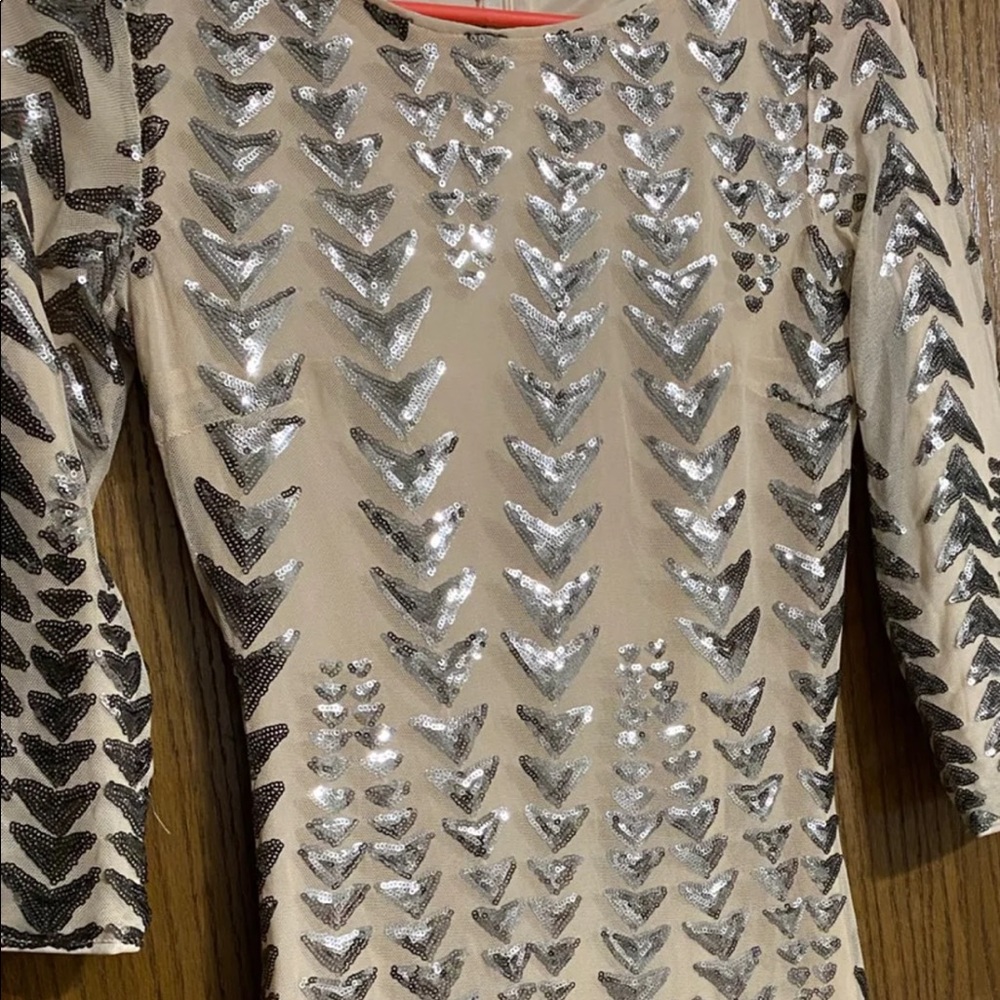 Lulus mini sequined dress